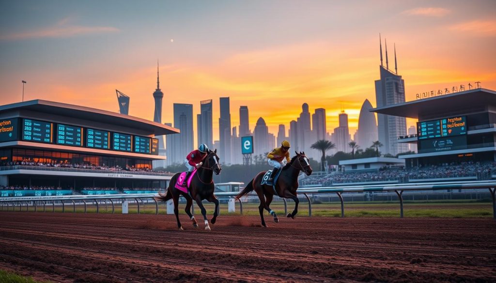 crypto horse racing betting