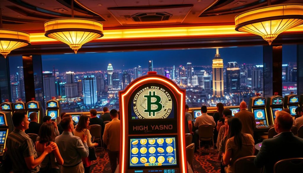 Bitcoin crypto gambling