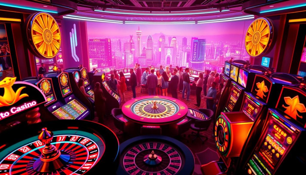 crypto casino game selection