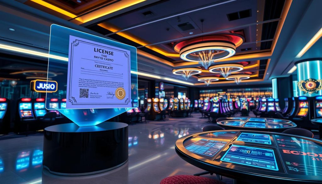 crypto casino license verification