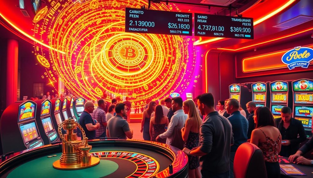 crypto transaction fees casino